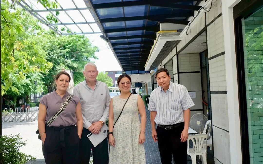 เยี่ยมชมโรงเรียน เพื่อแลกเปลี่ยนแนวคิดด้านการจัดการศึกษา การพัฒนาสภาพแวดล้อมทางการเรียนรู้ และแนวทางความร่วมมือทางวิชาการในอนาคต