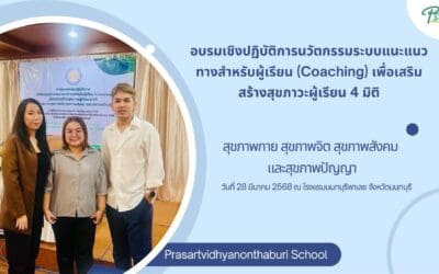 นวัตกรรมระบบแนะแนวทางสำหรับผู้เรียน (Coaching) เพื่อเสริมสร้างสุขภาวะผู้เรียน 4 มิติ”(สุขภาพกาย สุขภาพจิต สุขภาพสังคม และสุขภาพปัญญา)